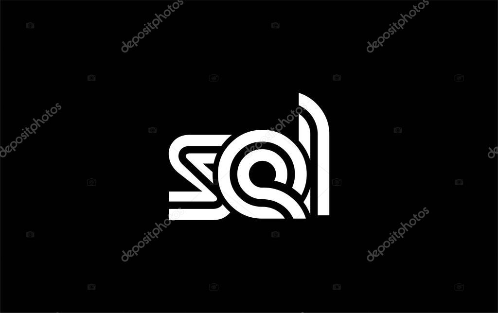 SEL Creative Unique Modern Letter Logo Design. Stylized logo featuring a unique letter design, presenting abstract minimalist aesthetics and modern appeal.