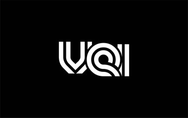 VEI Yaratıcı Eşsiz Modern Harf Logosu Tasarımı. Benzersiz bir harf dizaynına sahip stilize logo, soyut minimalist estetik ve modern cazibe sunar.