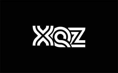 XEZ Yaratıcı Eşsiz Modern Harf Logosu Tasarımı. Benzersiz bir harf dizaynına sahip stilize logo, soyut minimalist estetik ve modern cazibe sunar.