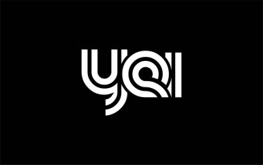 YEI Yaratıcı Eşsiz Modern Harf Logosu Tasarımı. Benzersiz bir harf dizaynına sahip stilize logo, soyut minimalist estetik ve modern cazibe sunar.