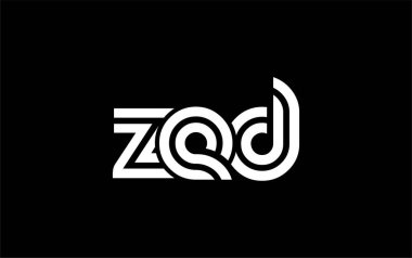 ZED Yaratıcı Eşsiz Modern Harf Logosu Tasarımı. Benzersiz bir harf dizaynına sahip stilize logo, soyut minimalist estetik ve modern cazibe sunar.