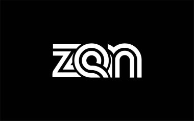 ZEN Yaratıcı Eşsiz Modern Harf Logosu Tasarımı. Benzersiz bir harf dizaynına sahip stilize logo, soyut minimalist estetik ve modern cazibe sunar.