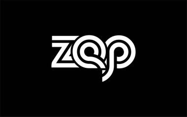 ZEP Yaratıcı Eşsiz Modern Harf Logosu Tasarımı. Benzersiz bir harf dizaynına sahip stilize logo, soyut minimalist estetik ve modern cazibe sunar.