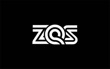 ZES Yaratıcı Eşsiz Modern Harf Logosu Tasarımı. Benzersiz bir harf dizaynına sahip stilize logo, soyut minimalist estetik ve modern cazibe sunar.