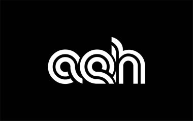 AEH Yaratıcı Eşsiz Modern Harf Logosu Tasarımı. Benzersiz bir harf dizaynına sahip stilize logo, soyut minimalist estetik ve modern cazibe sunar.
