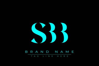 SBB soyut harf logosu tasarımı. Bu logo üç soyut harf tarafından tasarlanmıştır..