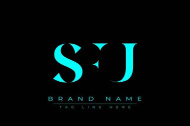 SFU soyut harf logosu tasarımı. Bu logo üç soyut harf tarafından tasarlanmıştır..