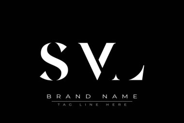 SML soyut harf logosu tasarımı. Bu logo üç soyut harf tarafından tasarlanmıştır..