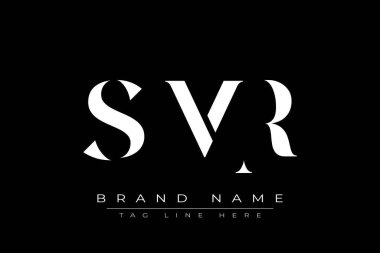 SMR soyut harf logosu tasarımı. Bu logo üç soyut harf tarafından tasarlanmıştır..