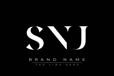 SNU soyut harf logosu tasarımı. Bu logo üç soyut harf tarafından tasarlanmıştır..