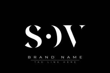 SOZ soyut harf logosu tasarımı. Bu logo üç soyut harf tarafından tasarlanmıştır..