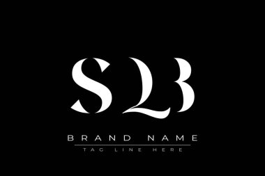SQB soyut harf logosu tasarımı. Bu logo üç soyut harf tarafından tasarlanmıştır..