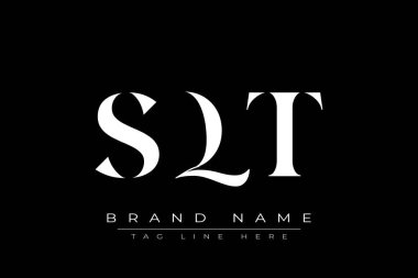 SQT soyut harf logosu tasarımı. Bu logo üç soyut harf tarafından tasarlanmıştır..