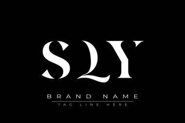 SQY soyut harf logosu tasarımı. Bu logo üç soyut harf tarafından tasarlanmıştır..