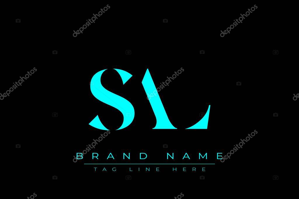 SAL abstract letter logo design. This logo is designed by three abstract letters.
