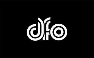 FFC Yaratıcı Eşsiz Modern Harf Logosu Tasarımı. Benzersiz bir harf dizaynına sahip stilize logo, soyut minimalist estetik ve modern cazibe sunar.
