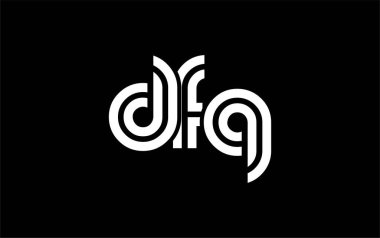 FFE Yaratıcı Eşsiz Modern Harf Logosu Tasarımı. Benzersiz bir harf dizaynına sahip stilize logo, soyut minimalist estetik ve modern cazibe sunar.
