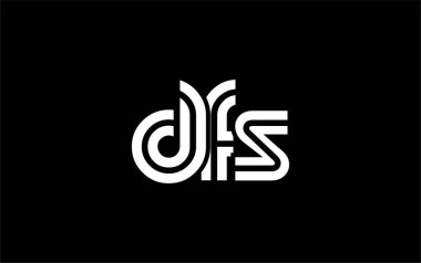 FFG Yaratıcı Eşsiz Modern Harf Logosu Tasarımı. Benzersiz bir harf dizaynına sahip stilize logo, soyut minimalist estetik ve modern cazibe sunar.