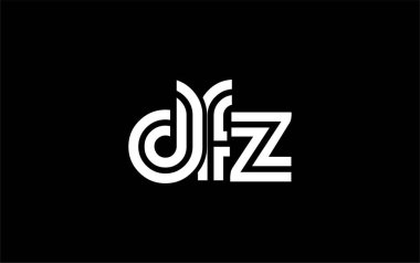 FFN Yaratıcı Eşsiz Modern Harf Logosu Tasarımı. Benzersiz bir harf dizaynına sahip stilize logo, soyut minimalist estetik ve modern cazibe sunar.