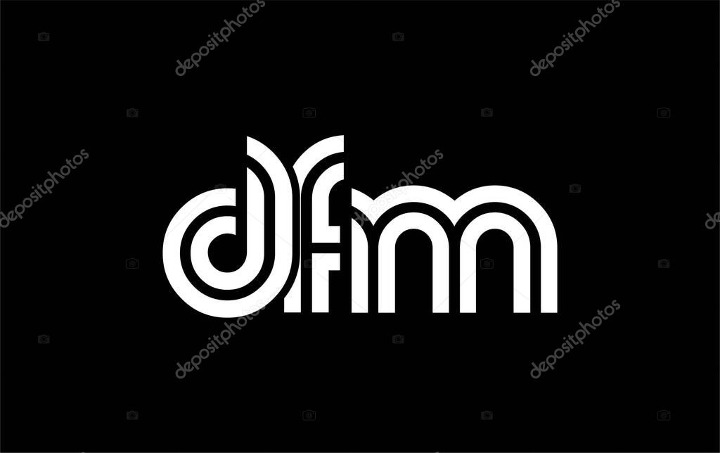 FFA Creative Unique Modern Letter Logo Design. Stylized logo featuring a unique letter design, presenting abstract minimalist aesthetics and modern appeal.
