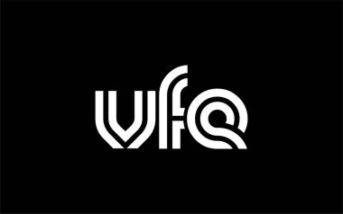 VFE Yaratıcı Eşsiz Modern Harf Logosu Tasarımı. Benzersiz bir harf dizaynına sahip stilize logo, soyut minimalist estetik ve modern cazibe sunar.