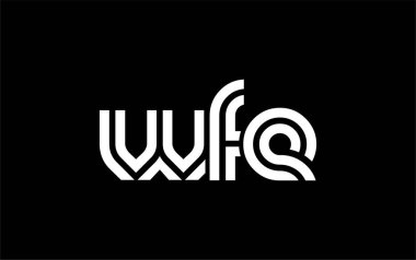 WFE Yaratıcı Eşsiz Modern Harf Logosu Tasarımı. Benzersiz bir harf dizaynına sahip stilize logo, soyut minimalist estetik ve modern cazibe sunar.