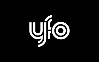 YFO Yaratıcı Eşsiz Modern Harf Logosu Tasarımı. Benzersiz bir harf dizaynına sahip stilize logo, soyut minimalist estetik ve modern cazibe sunar.