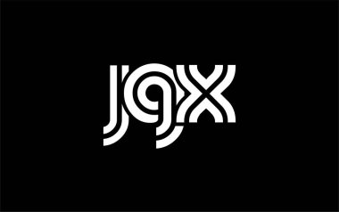 JGX Yaratıcı Eşsiz Modern Harf Logosu Tasarımı. Benzersiz bir harf dizaynına sahip stilize logo, soyut minimalist estetik ve modern cazibe sunar.