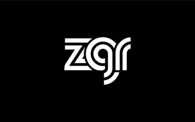 ZGR Yaratıcı Eşsiz Modern Harf Logosu Tasarımı. Birleşmiş Yaratıcı Eşsiz Modern Harf Logosu Tasarımı içeren stilize bir logo. Benzersiz bir harf dizaynına sahip stilize logo, soyut minimalist estetik ve modern çekiciliği temsil ediyor. que harf tasarımı,