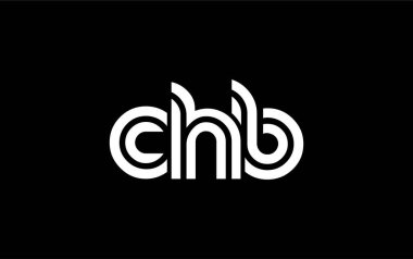 CHB Yaratıcı Eşsiz Modern Harf Logosu Tasarımı