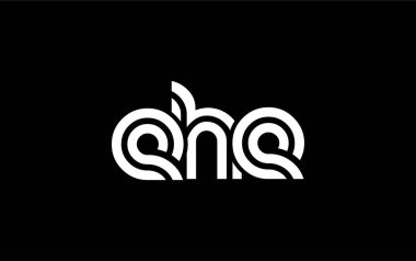 EHE Yaratıcı Eşsiz Modern Harf Logosu Tasarımı. Benzersiz bir harf dizaynına sahip stilize logo, soyut minimalist estetik ve modern cazibe sunar.