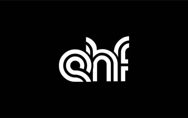 EHF Yaratıcı Eşsiz Modern Harf Logosu Tasarımı. Benzersiz bir harf dizaynına sahip stilize logo, soyut minimalist estetik ve modern cazibe sunar.