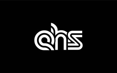 EHS Yaratıcı Eşsiz Modern Harf Logosu Tasarımı. Benzersiz bir harf dizaynına sahip stilize logo, soyut minimalist estetik ve modern cazibe sunar.