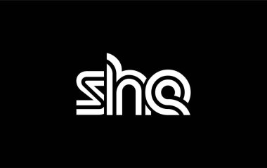 Yaratıcı Eşsiz Modern Harf Logosu Tasarımı. Benzersiz bir harf dizaynına sahip stilize logo, soyut minimalist estetik ve modern cazibe sunar.