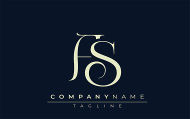 Soyut logo olarak. Zarif Tasarlanmış Minimalist Monogram Logosu ve Şık Harfler. Sofistike ve gösterişli minimalist monogram benzersiz harf dizaynı.