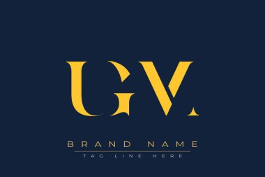 UGM soyut harf logosu tasarımı. Bu logo üç soyut harf tarafından tasarlanmıştır..