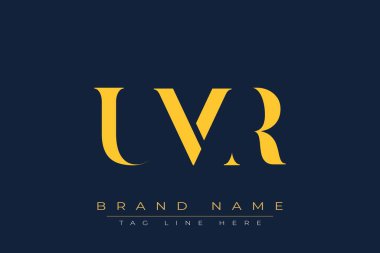 UMR soyut harf logosu tasarımı. Bu logo üç soyut harf tarafından tasarlanmıştır..