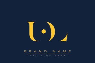 UOL soyut harf logosu tasarımı. Bu logo üç soyut harf tarafından tasarlanmıştır..