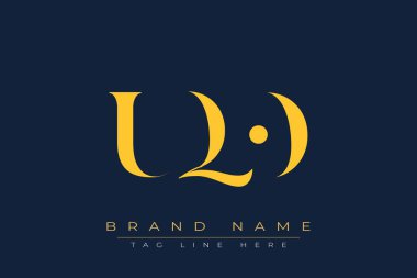 harf logo tasarım vektörü