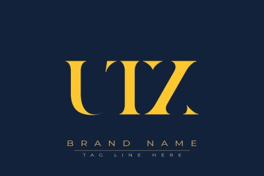 UTX soyut harf logosu tasarımı. Bu logo üç soyut harf tarafından tasarlanmıştır..