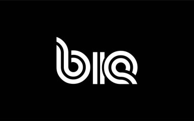 BIE Yaratıcı Eşsiz Modern Harf Logosu Tasarımı. Benzersiz bir harf dizaynına sahip stilize logo, soyut minimalist estetik ve modern cazibe sunar