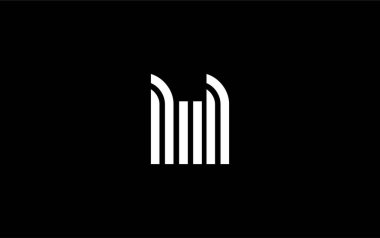 LIL Yaratıcı Eşsiz Modern Harf Logosu Tasarımı. Benzersiz bir harf dizaynına sahip stilize logo, soyut minimalist estetik ve modern cazibe sunar