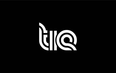 TIE Yaratıcı Eşsiz Modern Harf Logosu Tasarımı. Benzersiz bir harf dizaynına sahip stilize logo, soyut minimalist estetik ve modern cazibe sunar
