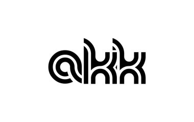 Namı diğer Yaratıcı Eşsiz Modern Harf Logosu Tasarımı. Benzersiz bir harf dizaynına sahip stilize logo, soyut minimalist estetik ve modern cazibe sunar.