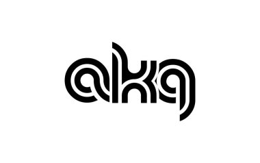 Namı diğer Yaratıcı Eşsiz Modern Harf Logosu Tasarımı. Benzersiz bir harf dizaynına sahip stilize logo, soyut minimalist estetik ve modern cazibe sunar.