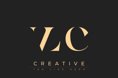 VLC soyut harf logosu tasarımı. Bu logo üç soyut harf tarafından tasarlanmıştır..