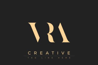 KRA soyut harf logosu tasarımı. Bu logo üç soyut harf tarafından tasarlanmıştır..