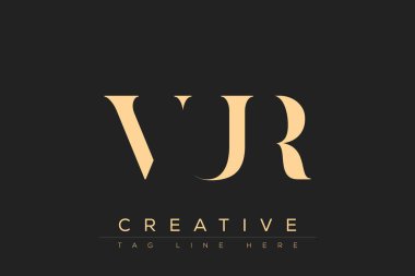 VUR soyut harf logosu tasarımı. Bu logo üç soyut harf tarafından tasarlanmıştır..