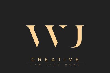 VVU soyut harf logosu tasarımı. Bu logo üç soyut harf tarafından tasarlanmıştır..