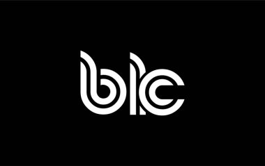 BLC Yaratıcı Eşsiz Modern Harf Logosu Tasarımı. Benzersiz bir harf dizaynına sahip stilize logo, soyut minimalist estetik ve modern cazibe sunar.